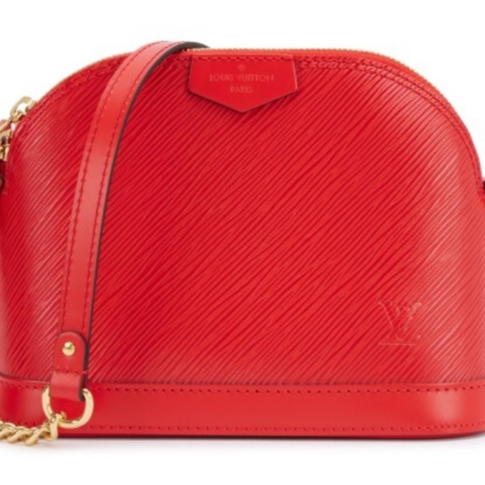 Coquelicot Epi Alma Mini Gold Hardware